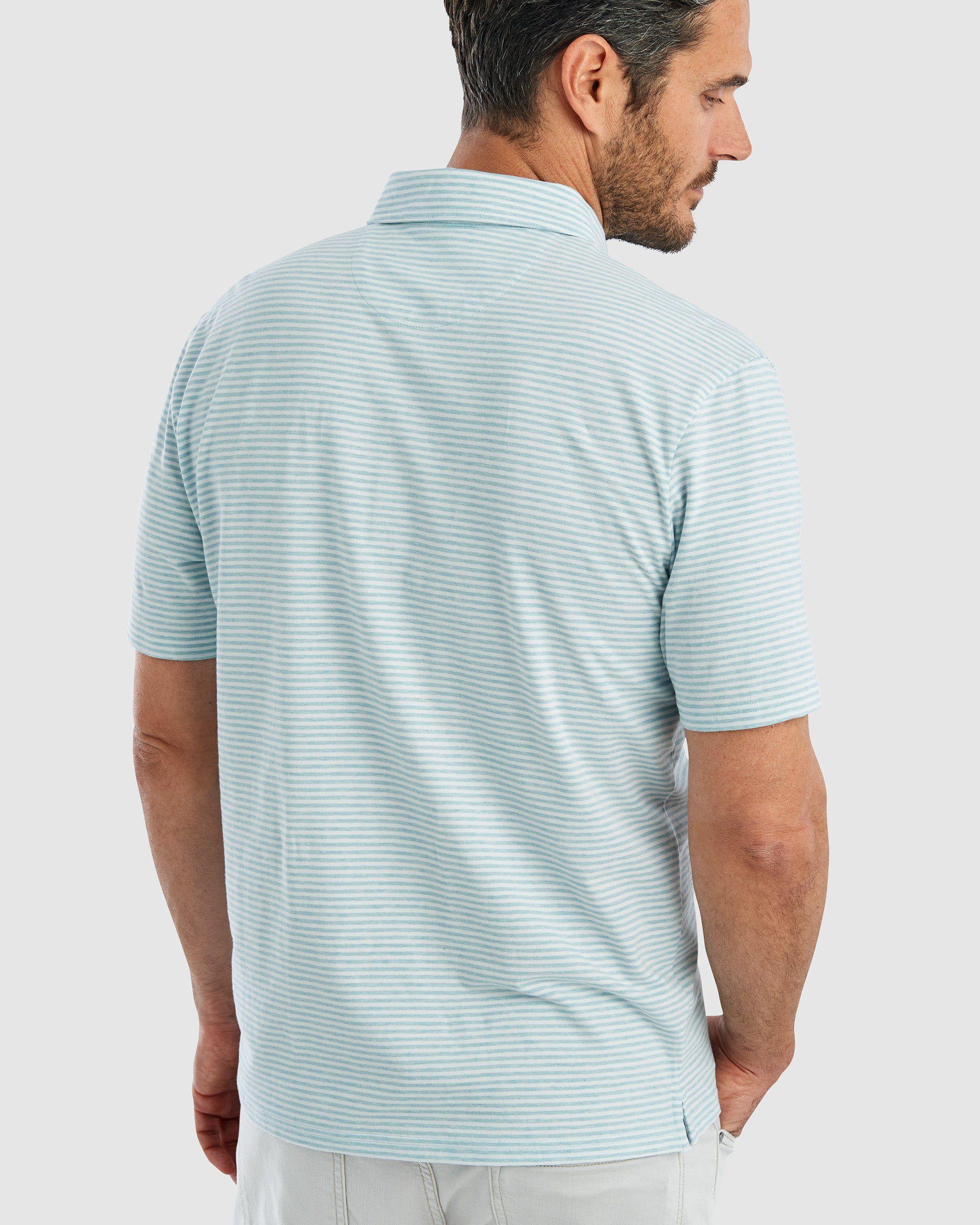 Original 4-Button Polo - Dante Stripe Male Product Image