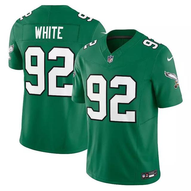 Mens Nike Reggie White Kelly Philadelphia Eagles Alternate Vapor F.U.S.E. Limited Jersey Product Image