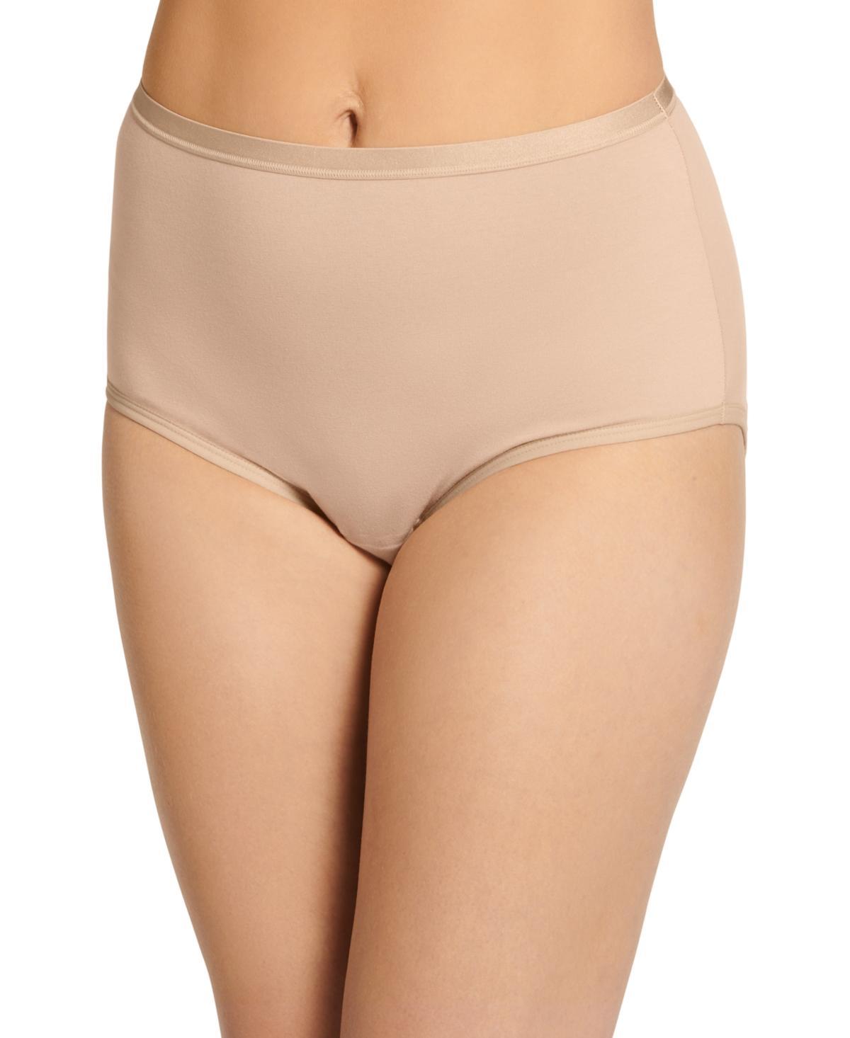 Womens Jockey Worry Free Moderate Absorbency Brief Panty 2580 Product Image