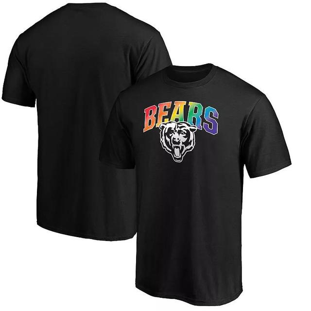 Mens NFL Pro Line Chicago Bears Pride Logo T-Shirt Product Image