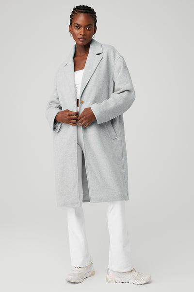 VIP Blazer Trench - Athletic Heather Grey Product Image