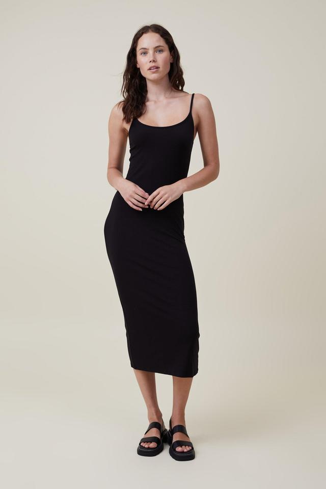 Cotton On Women - Staple 90S Slip Maxi Dress - Black Product Image