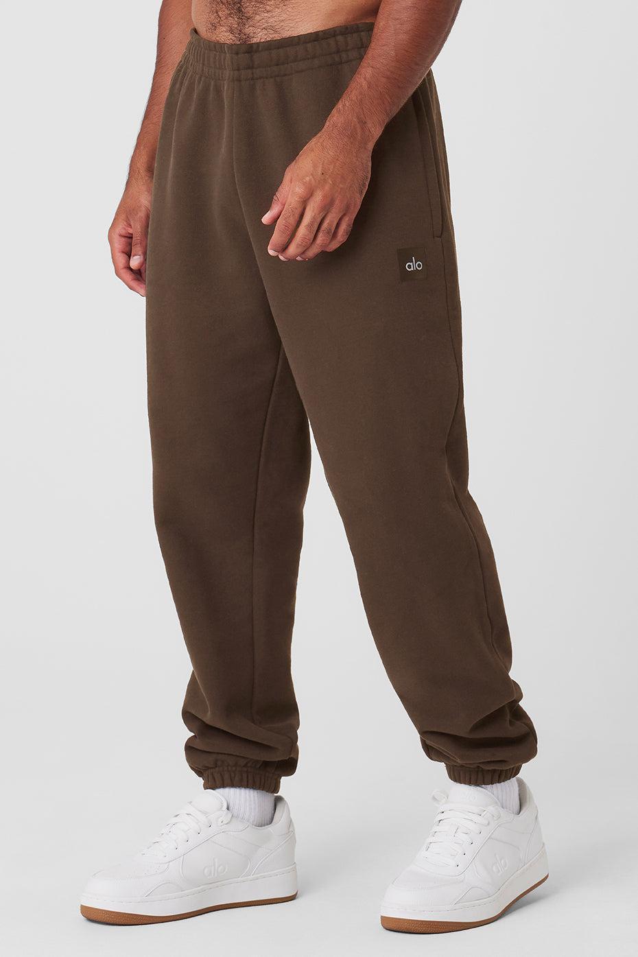 Cuffed Renown Heavy Weight Sweatpant - Espresso Male Product Image