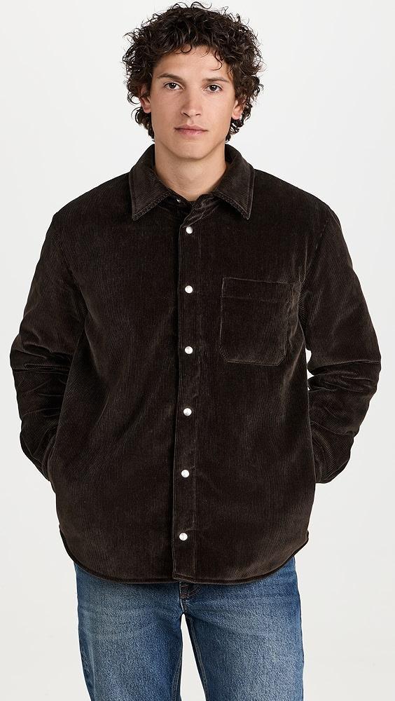 John Elliott Corduroy Padded Overshirt | Shopbop Product Image