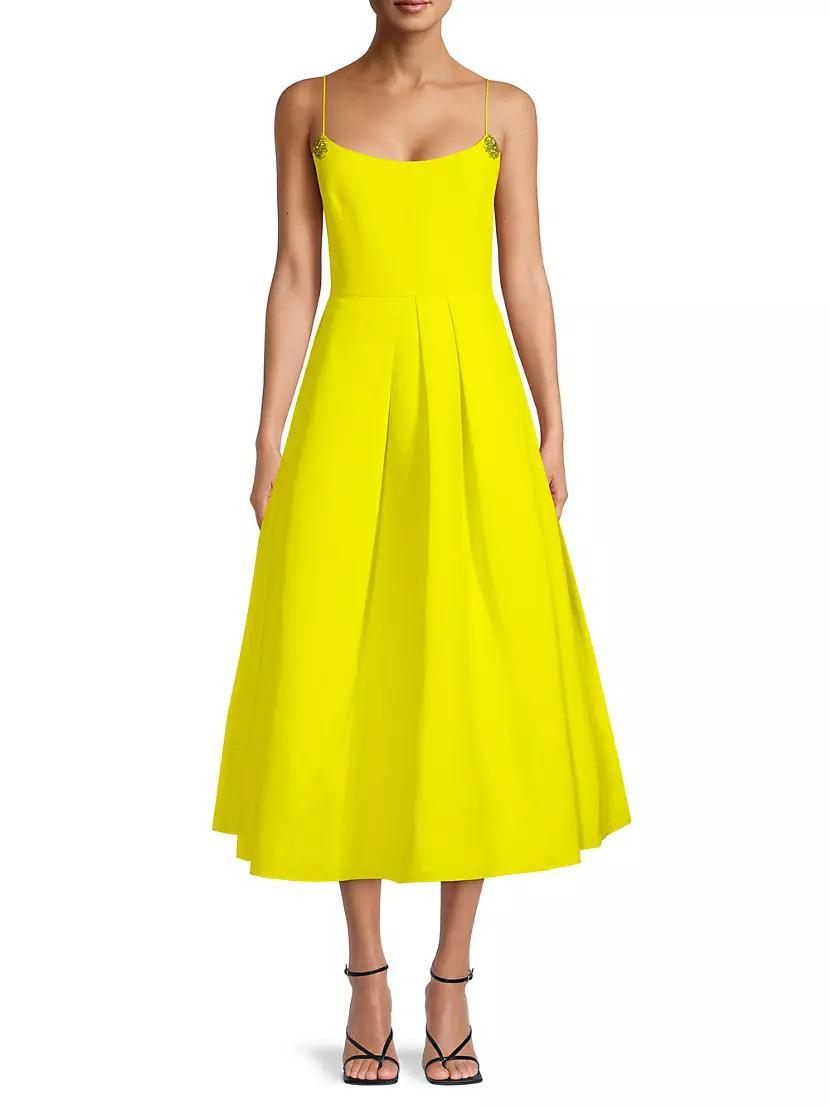 Audra Fit-And-Flare Embellished Midi-Dress Product Image