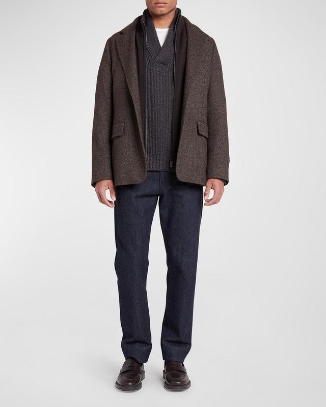 Mens Sefton Cashmere-Blend Jacket Product Image