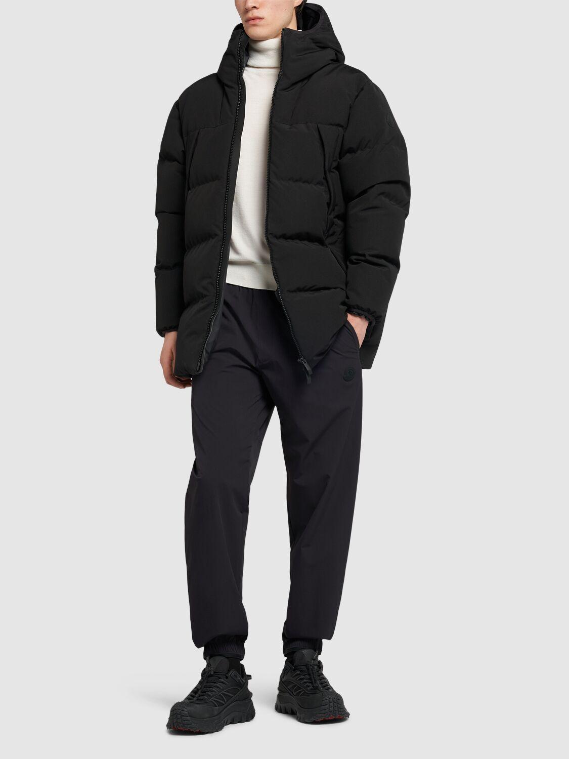 MONCLER Lausen Nylon Down Jacket In Black Product Image