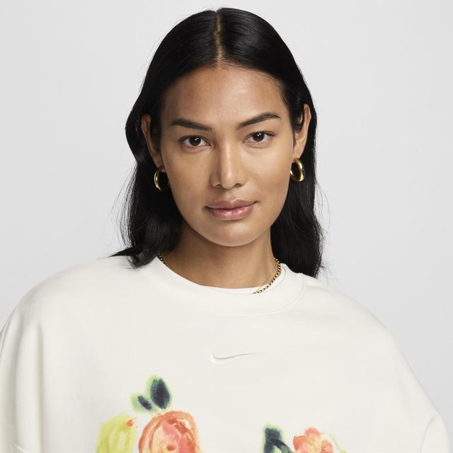 Women's Nike Sportswear Phoenix Fleece Artist Collection Over-Oversized Crew-Neck Sweatshirt Product Image