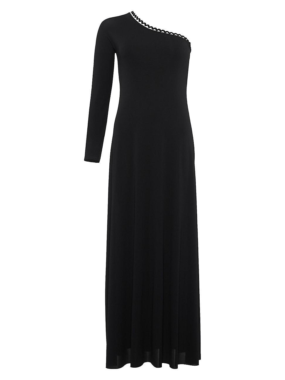 Womens Play One-Shoulder Maxi Dress Product Image