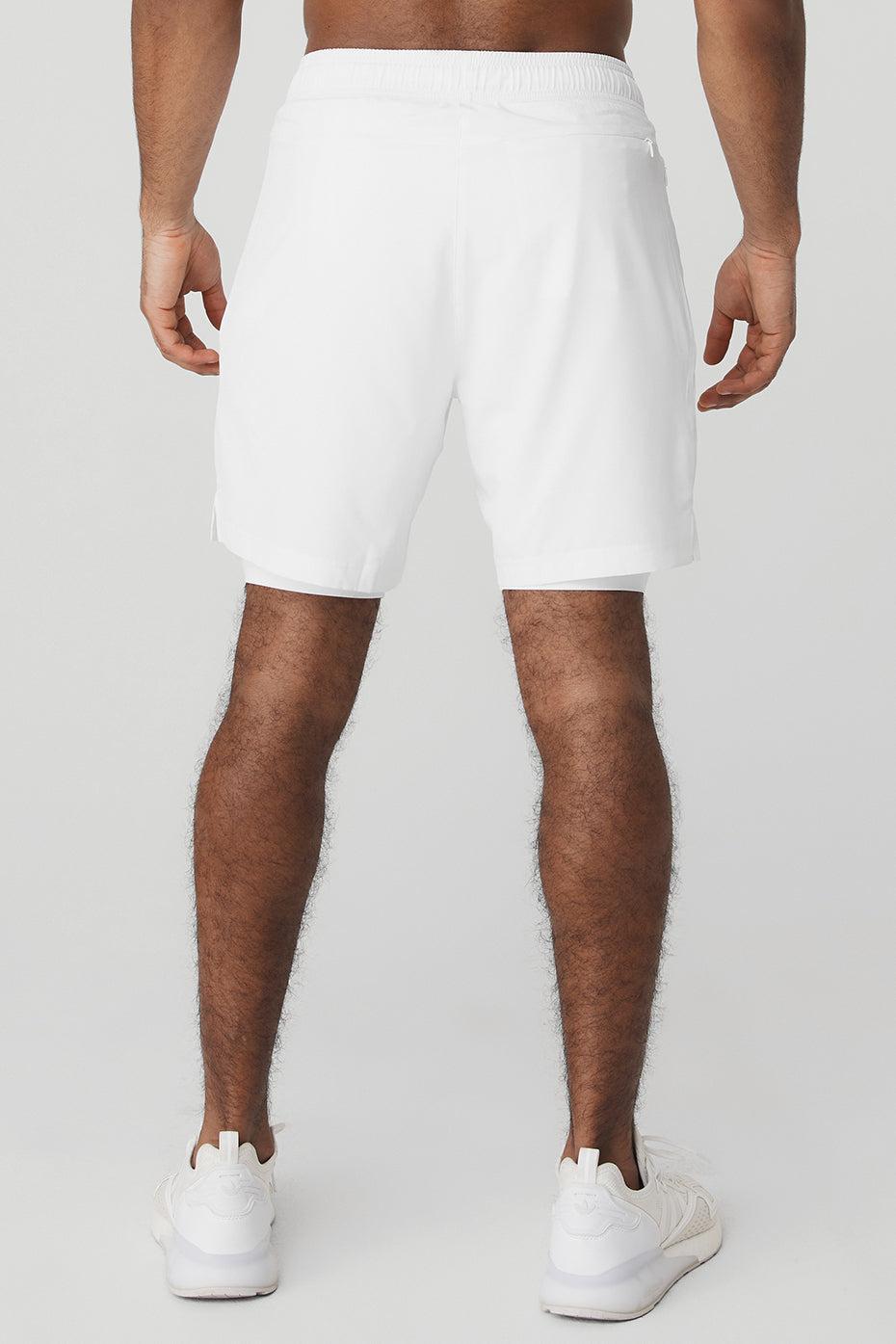 Mens 7 Unity 2-in-1 Fleece Shorts Product Image