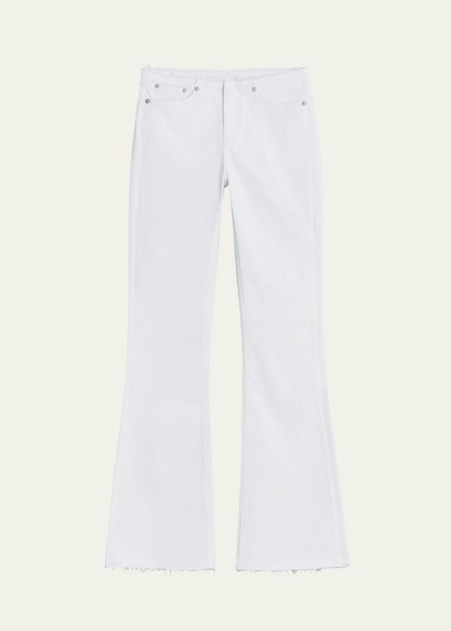 Womens Kinsely Low-Rise Flare Pants Product Image