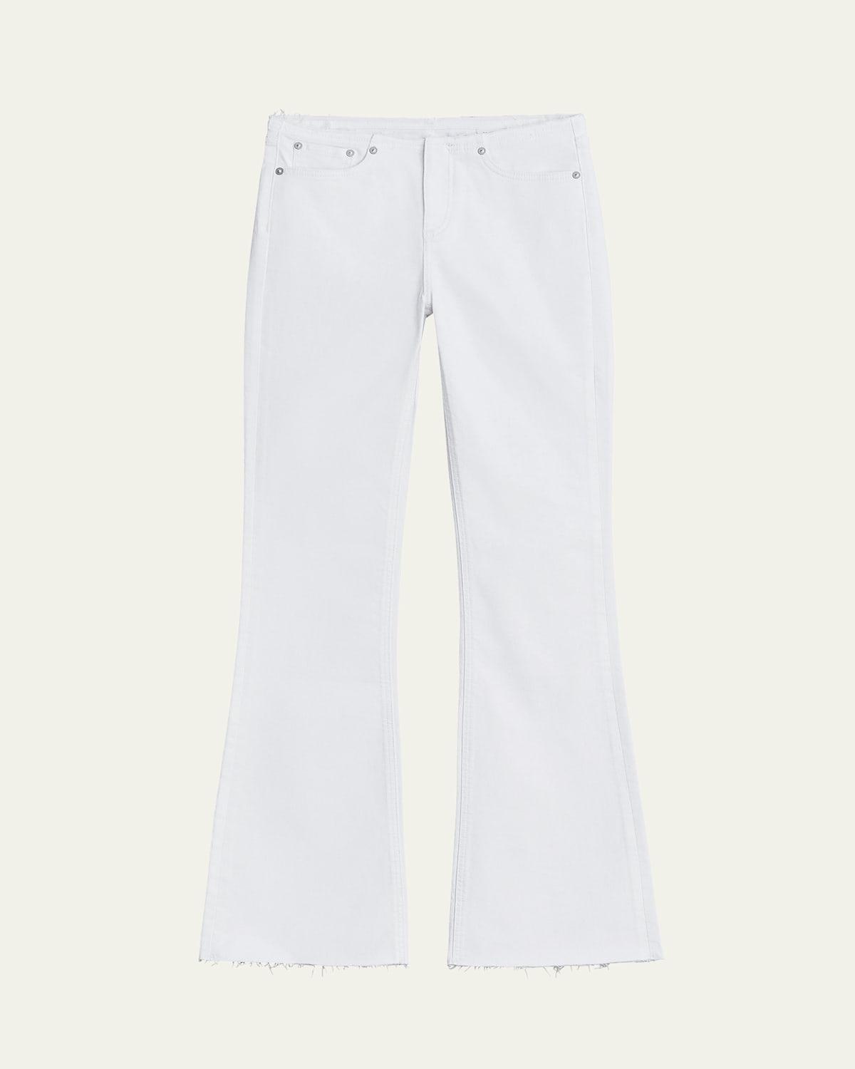 Womens Kinsely Low-Rise Flare Pants product image