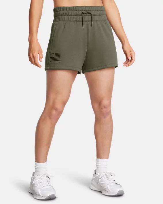 Women's UA Freedom Fleece Shorts Product Image