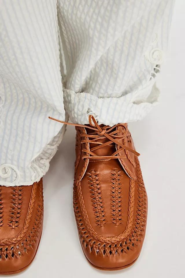 Lucie Lace Up Loafers Product Image