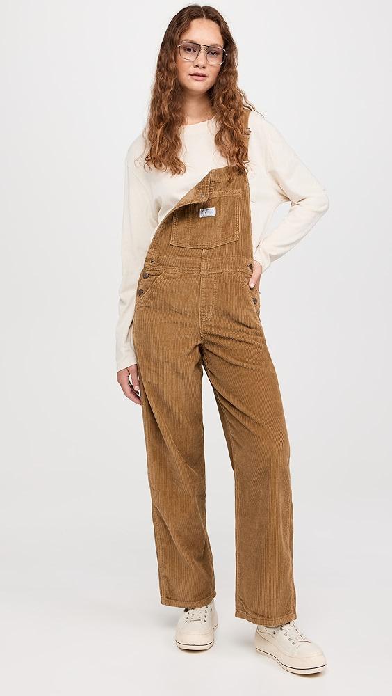 Levi's Full Length Baggy Corduroy Overalls | Shopbop Product Image