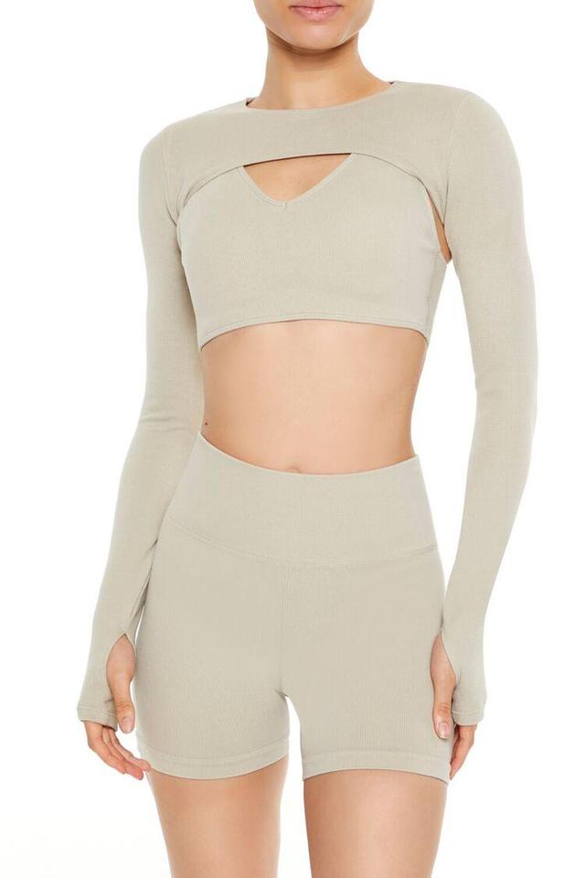 Active Seamless Bolero Crop Top | Forever 21 Product Image