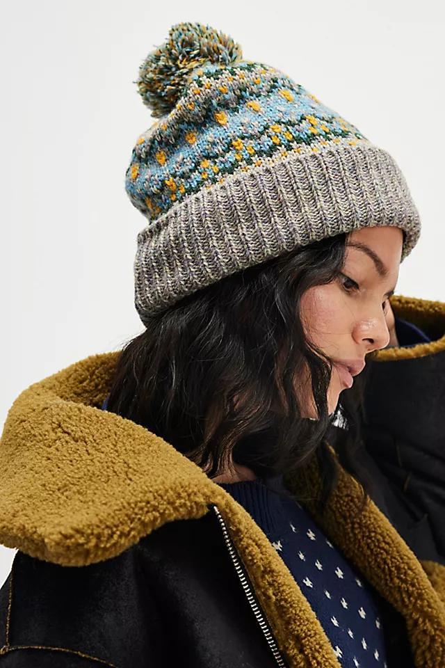 First Frost Fairisle Pom Pom Beanie Product Image