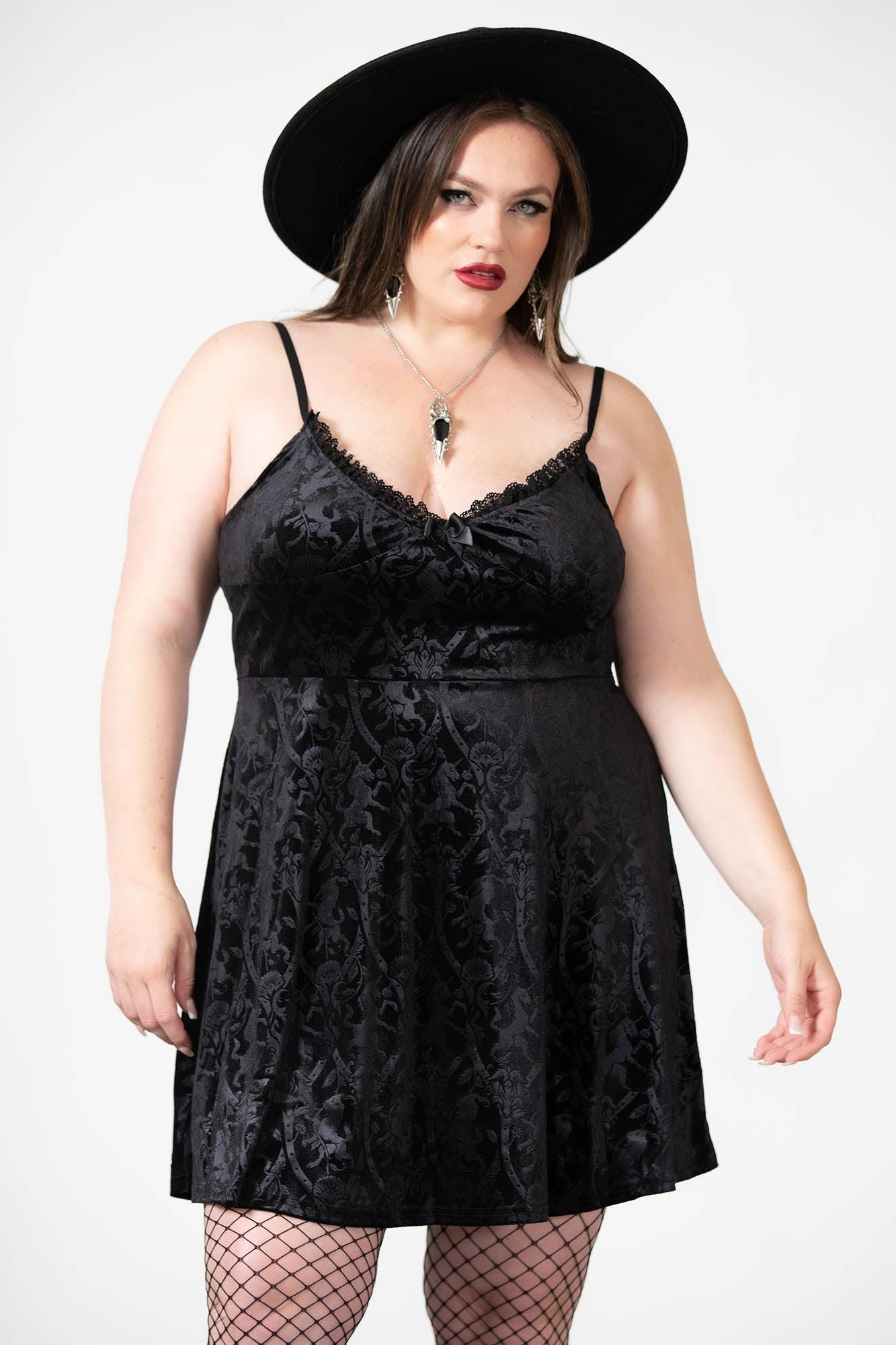 Mistress Of Mayhem Skater Dress [B] [PLUS] Female Product Image