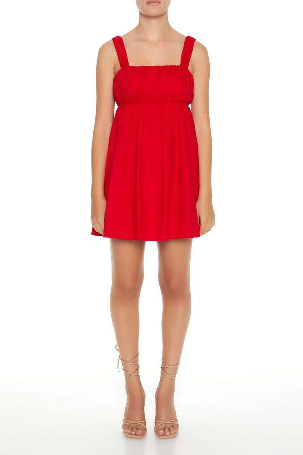 Poplin Babydoll Mini Dress | Forever 21 product image