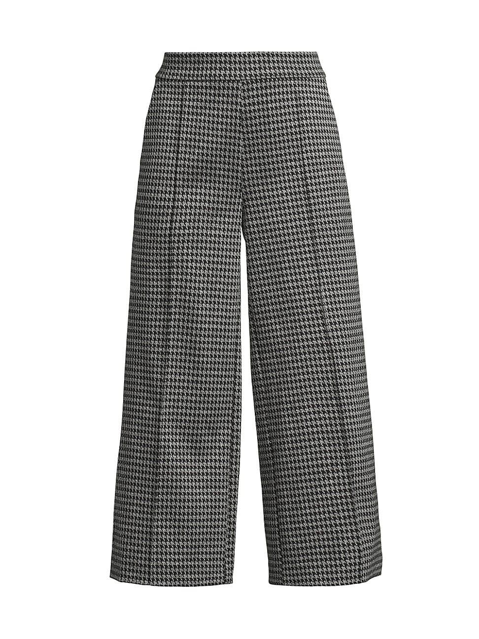 Womens September Piana Houndstooth Culotte Pants Product Image