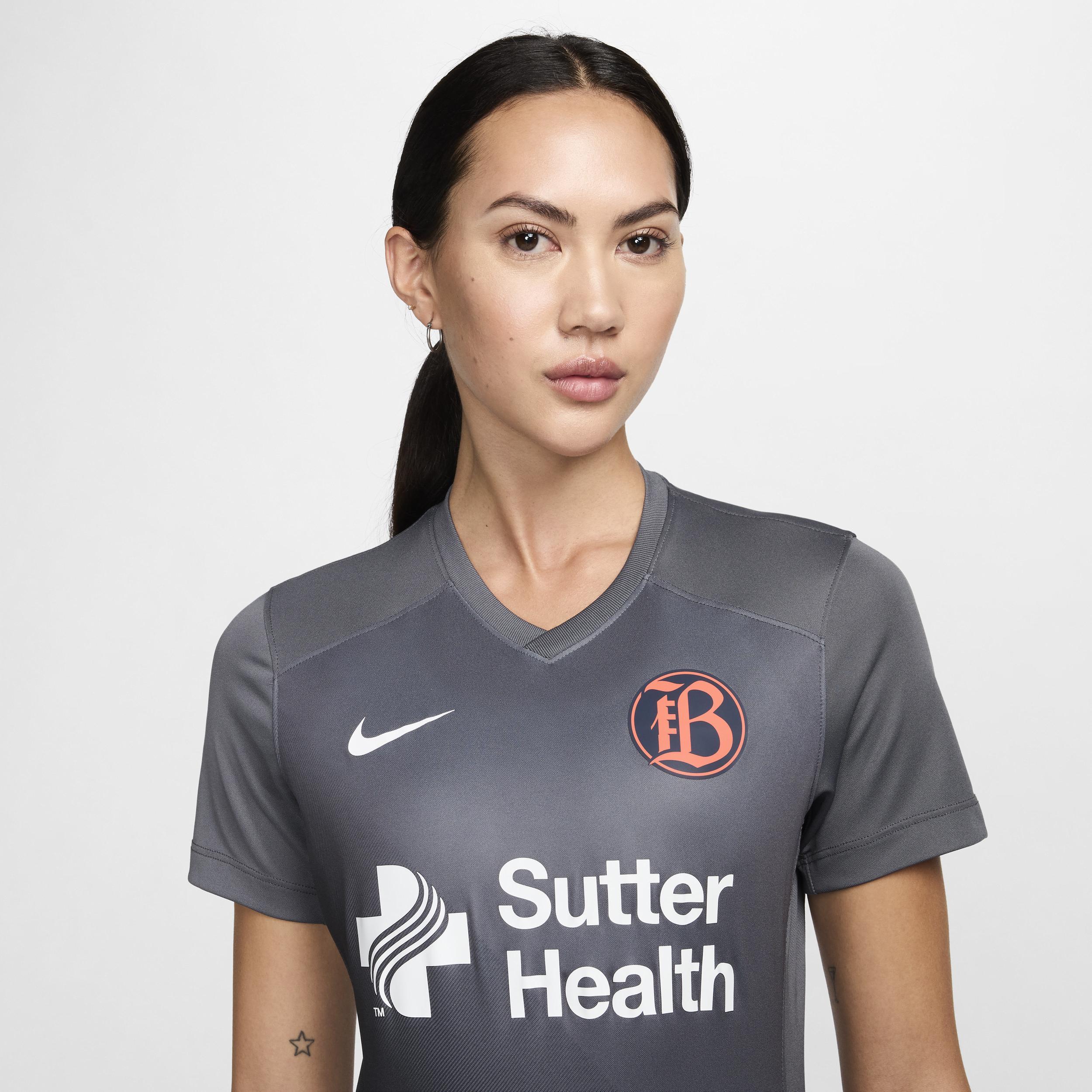 Bay FC 2024 Stadium Secondary Nike Womens Dri-FIT NWSL Replica Jersey Product Image