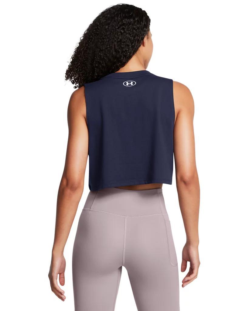 Womens UA Cropped Logo Tank Product Image