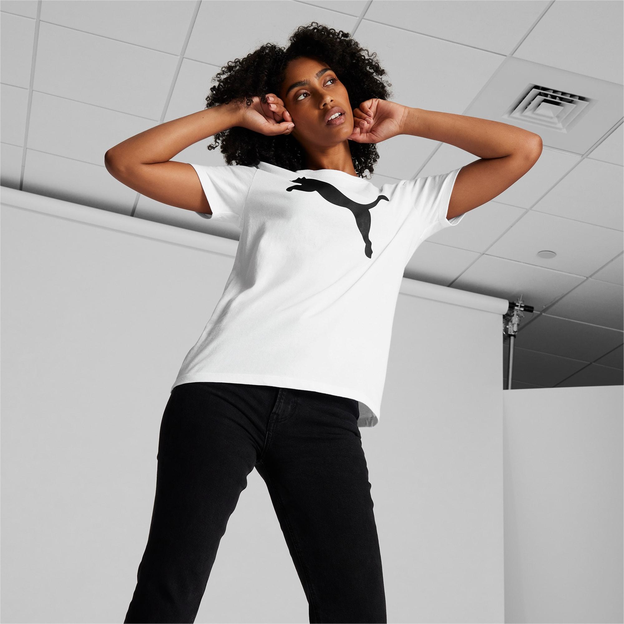 PUMA Essentials Big Cat Logo Women's T-Shirt Product Image