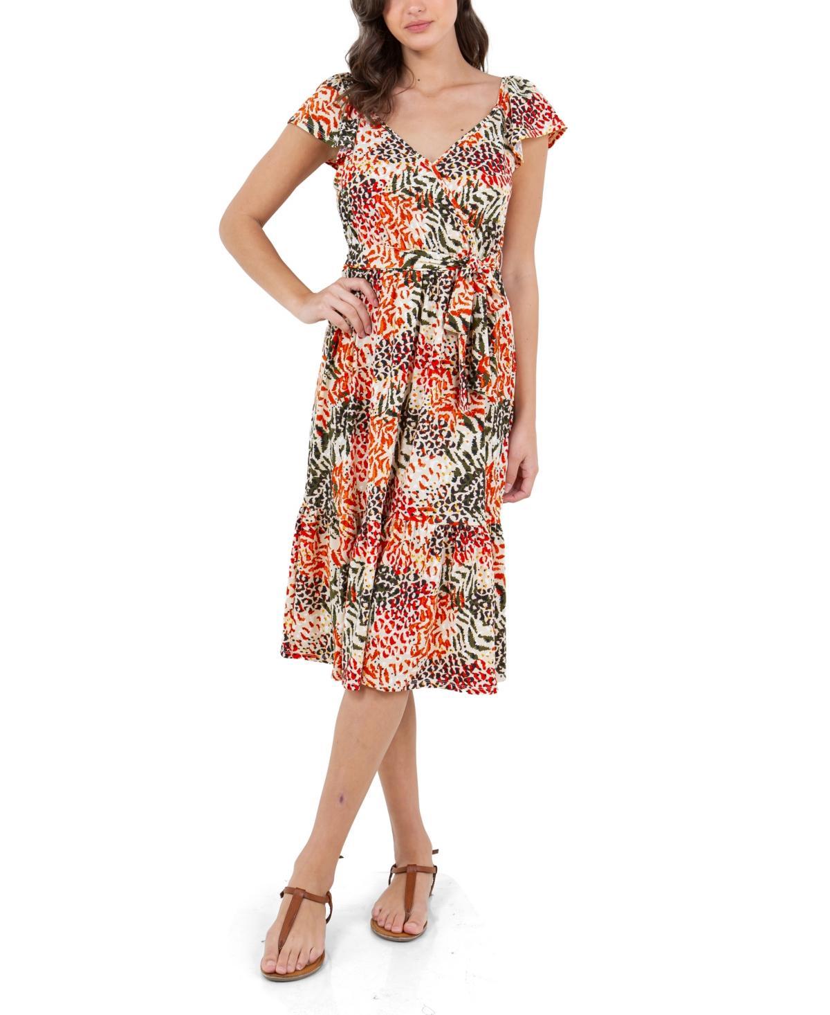 John Paul Richard Womens Printed Matte Jersey Dress Product Image