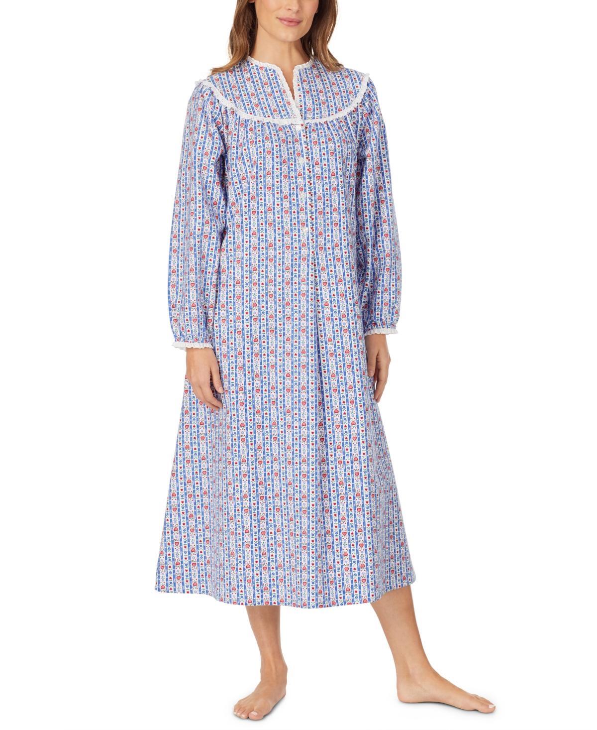 Lanz of Salzburg Classic 50 Peterpan Gown (Red Tartan Plaid) Women's Pajama Product Image