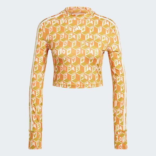 adidas x FARM Rio Crop Long Sleeve Shirt Product Image