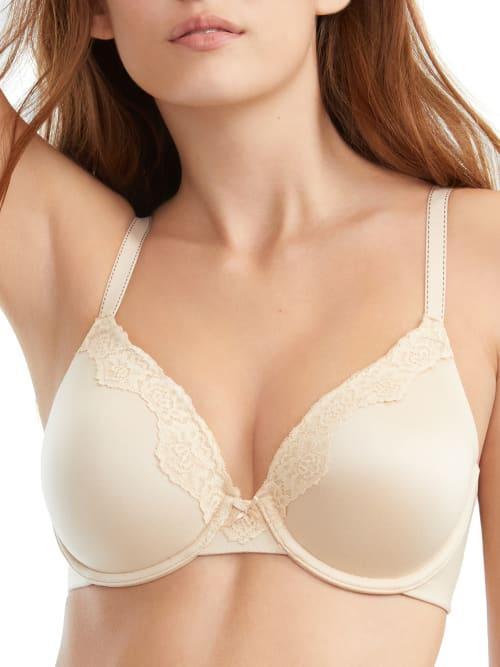 Womens Maidenform Comfort Devotion Full Coverage Lace Trim Bra 9404, Womens Product Image