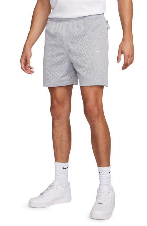 Nike Mens Nike Solo Swoosh Mesh Shorts - Mens Thunder/White Product Image