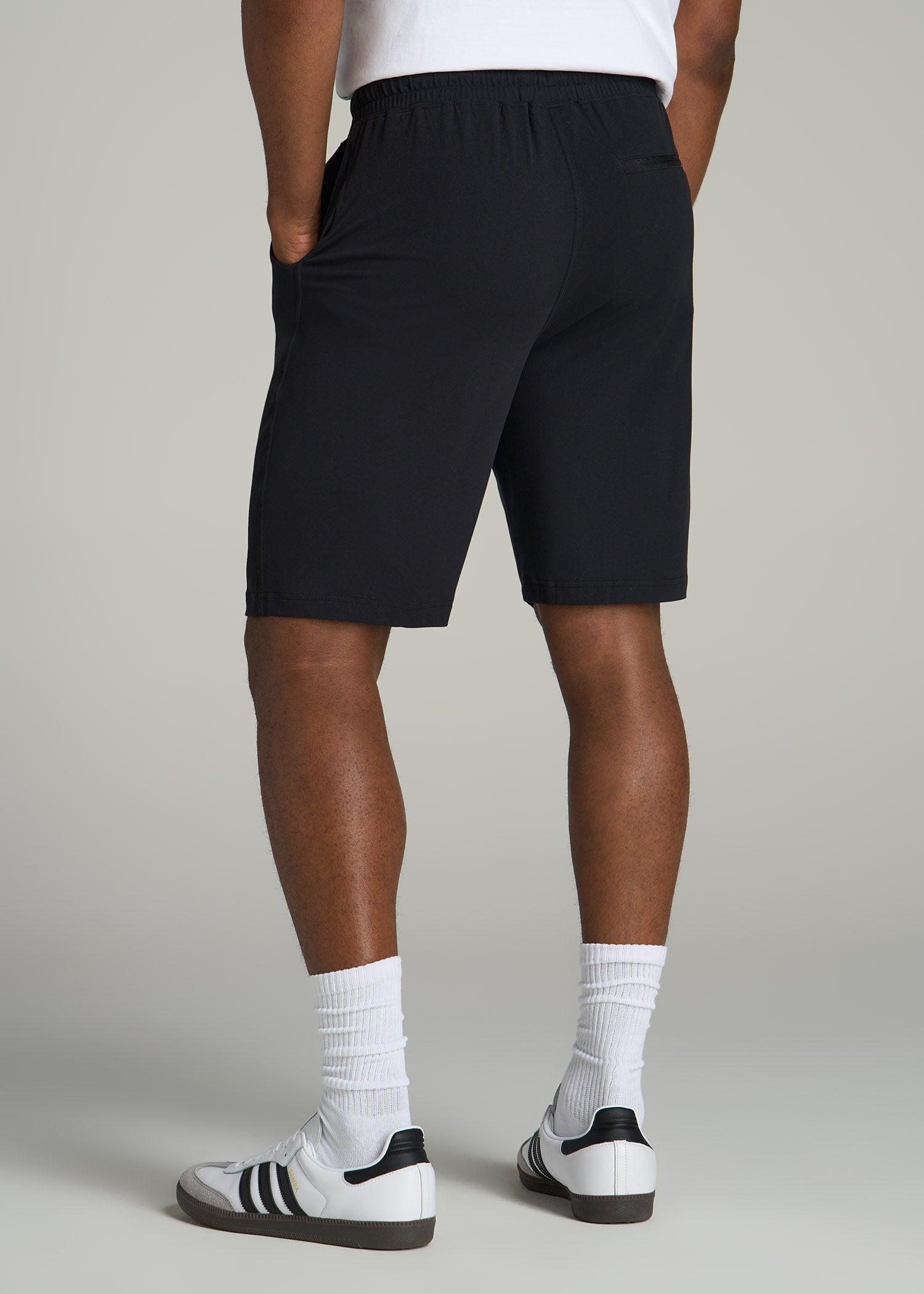 Weekender Stretch Lounge Shorts for Tall Men in Black Male Product Image