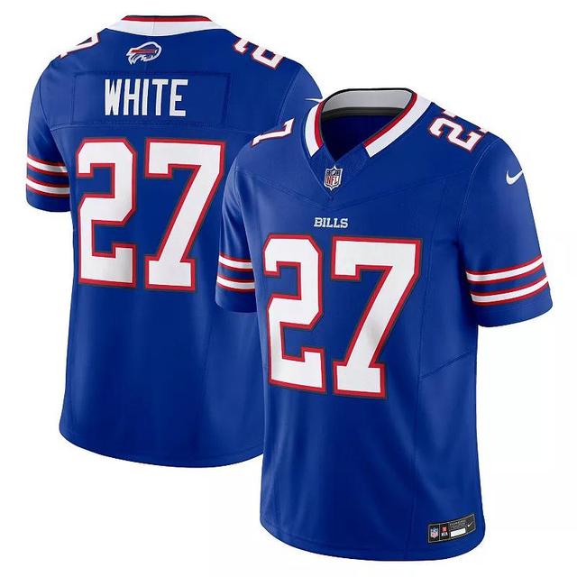 Mens Nike TreDavious White Royal Buffalo Bills Vapor F.U.S.E. Limited Jersey Product Image