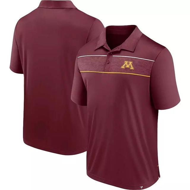 Mens Fanatics Branded Maroon Minnesota Golden Gophers Defender Polo Product Image