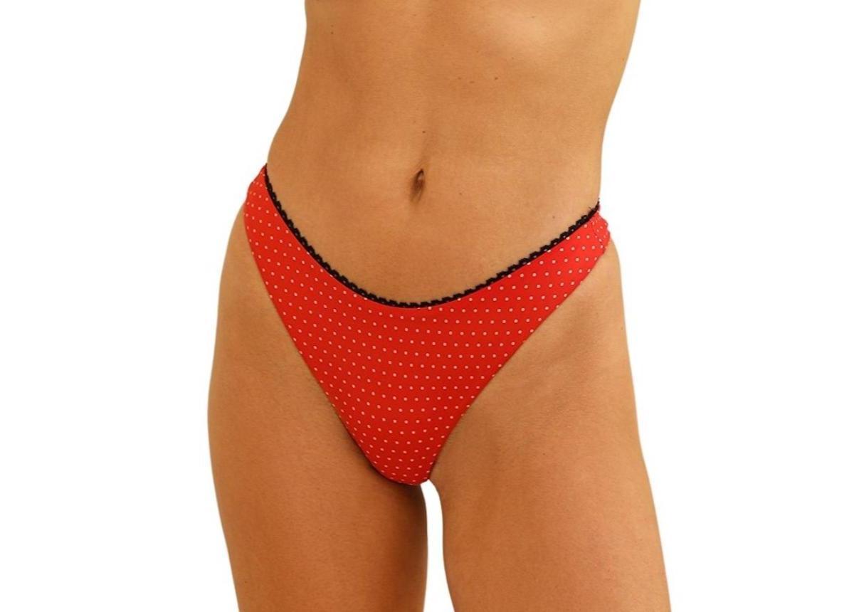 Dippin Daisys Womens Eco Seaport Cheeky Bikini Bottom Product Image