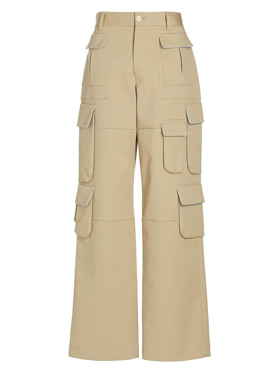 Mens Cotton-Blend Cargo Pants Product Image