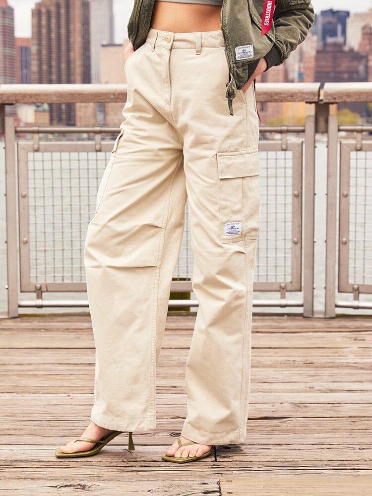 WOMEN'S M-65 CARGO PANT - LIMESTONE (SEASONAL) Female Product Image