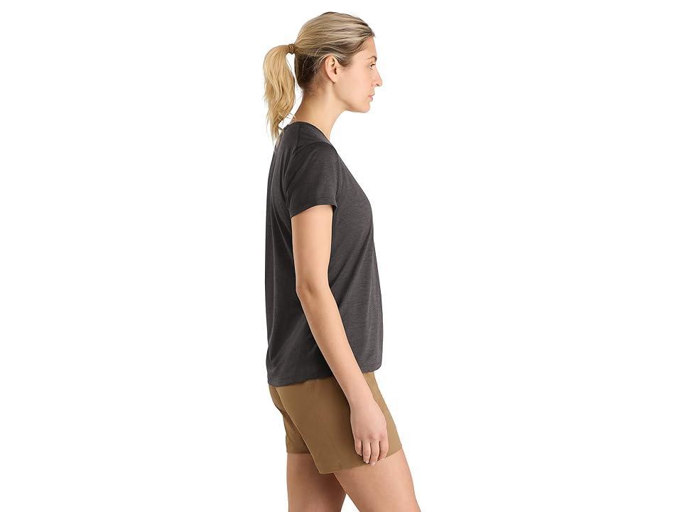 Arc'teryx Taema Crew Short Sleeve (Bliss Heather) Women's Clothing Product Image