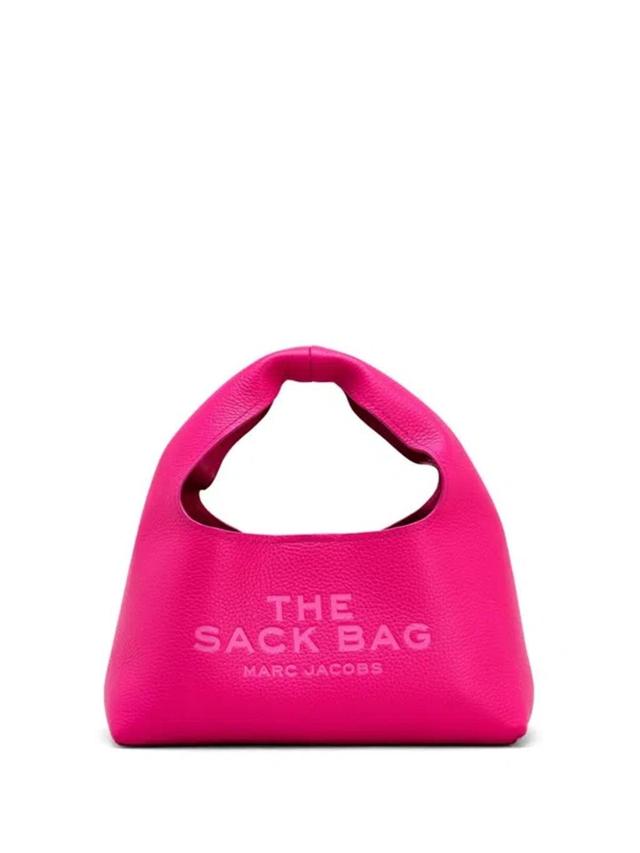 The Mini Sack Bag In Pink Product Image