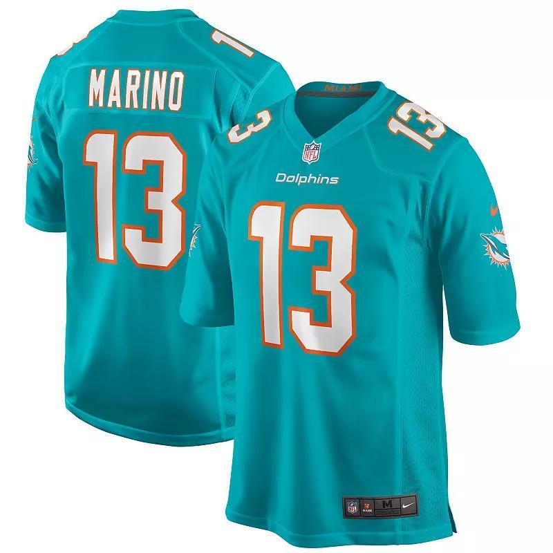 Mens Nike Jason Taylor Aqua Miami Dolphins Game Retired Player Jersey - Aqua Product Image