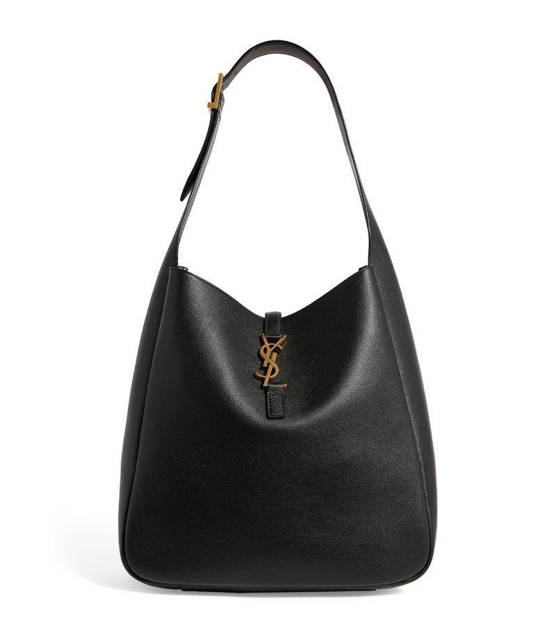 Small Le 5 À 7 Shoulder Bag In Nero Product Image