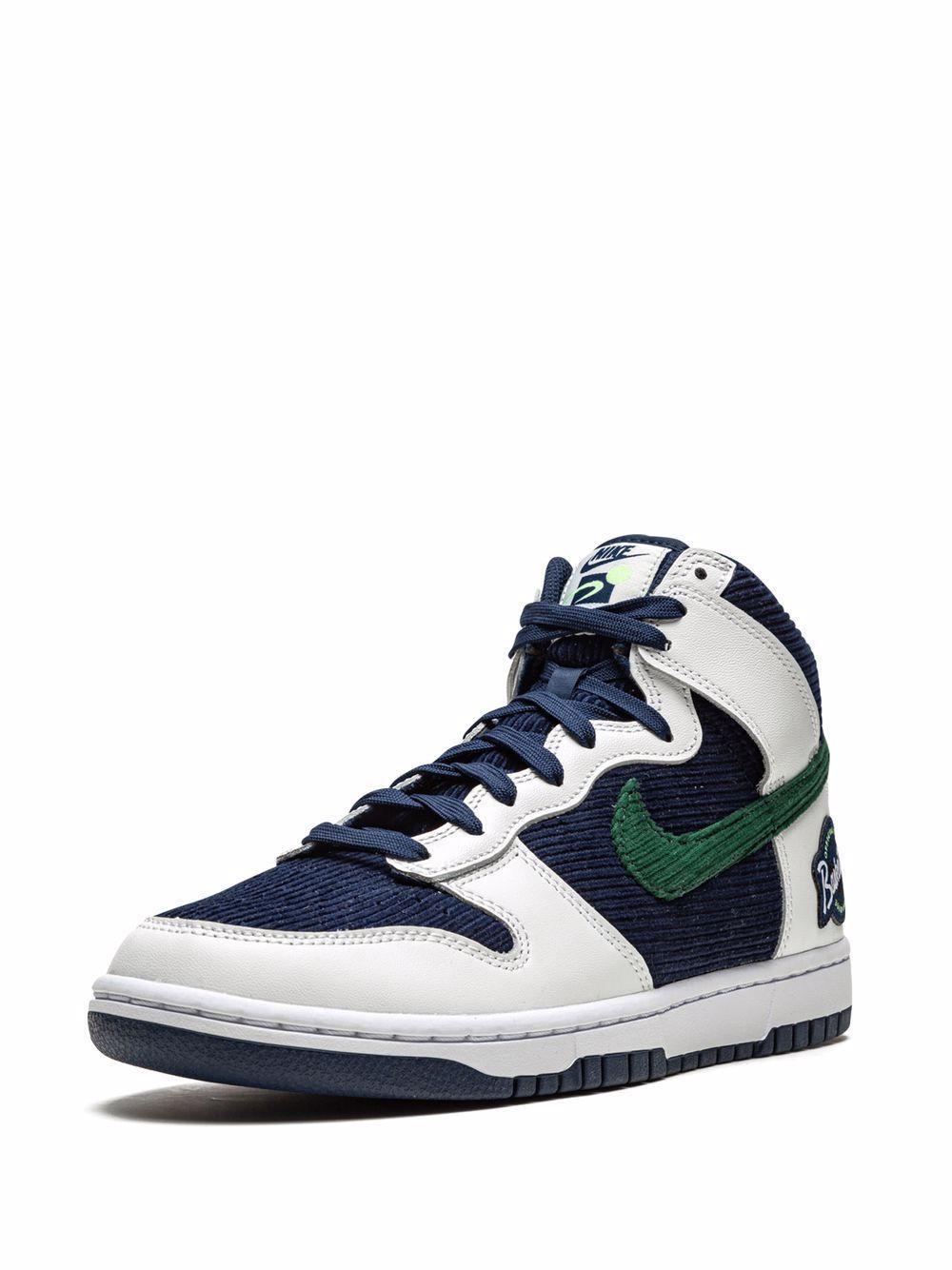 Dunk High Emb Sneakers In Blue Product Image