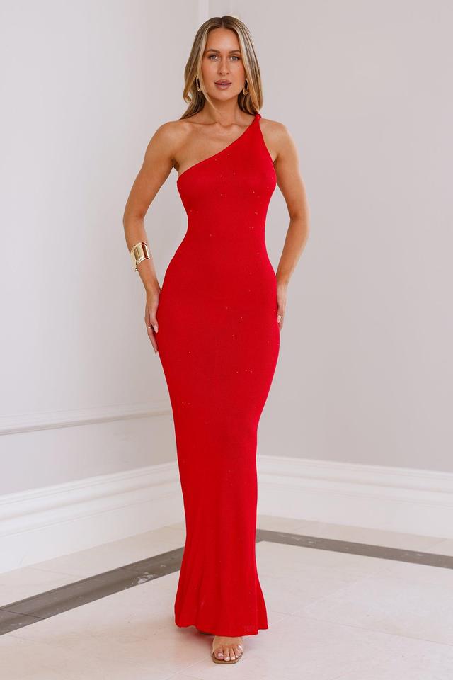 Diana Maxi Dress Red Product Image