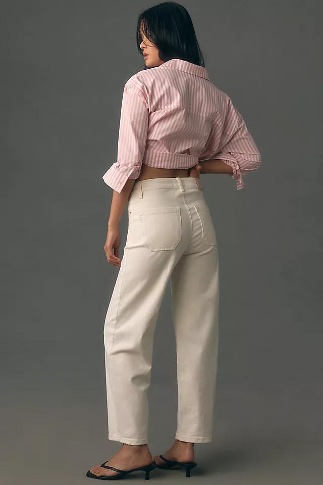 PAIGE Alexis High-Rise Tapered Jeans Product Image