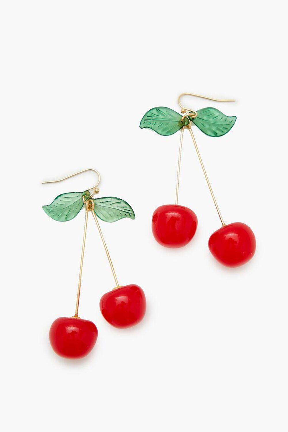 Cherry Drop Earrings | Forever 21 Product Image