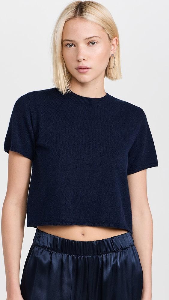 Sablyn Charleston Cashmere Short Sleeve Sweater | Shopbop Product Image