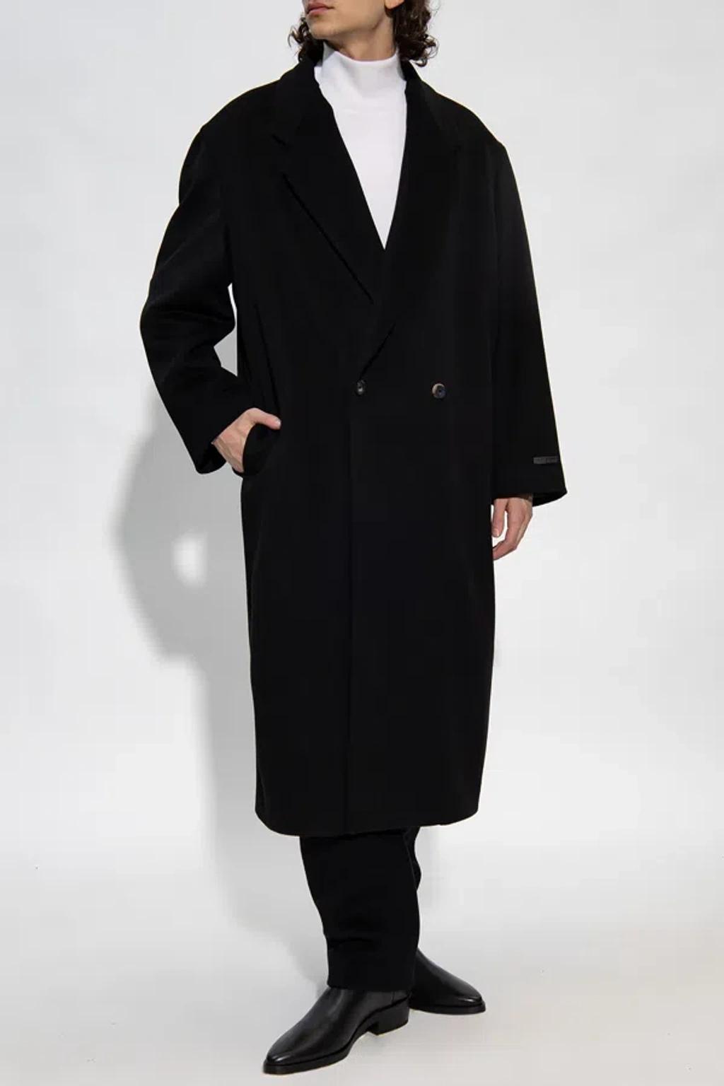 FEAR OF GOD Wool Coat In Black Product Image