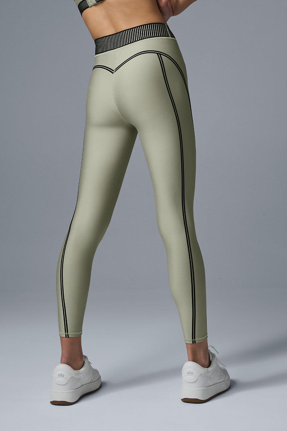 Airlift High-Waist 7/8 Line Up Legging - Limestone Female Product Image