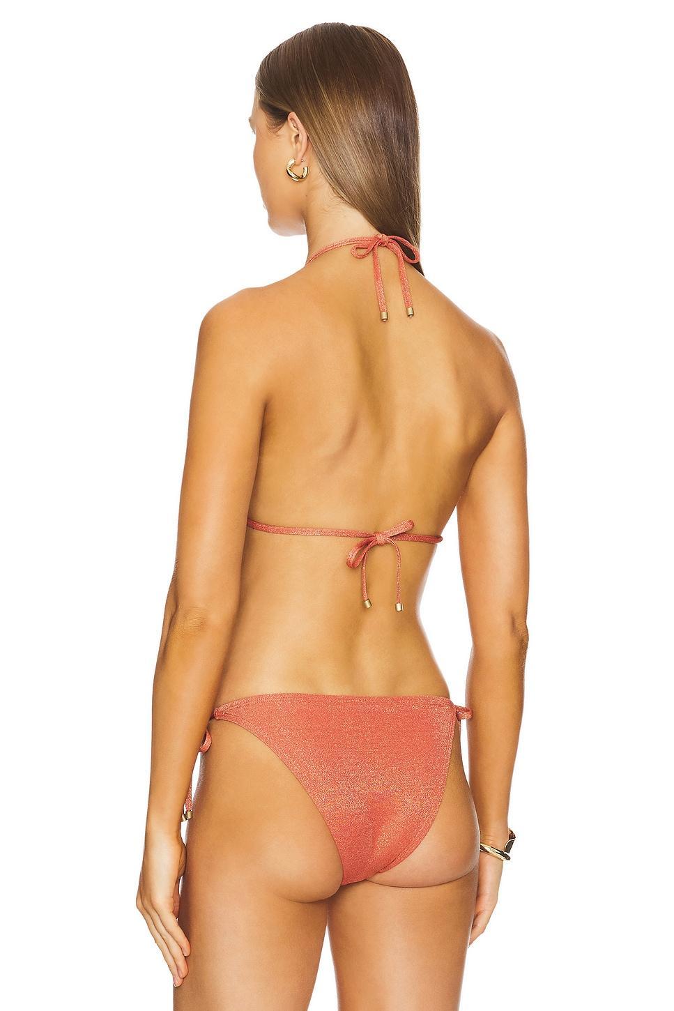 Bella Side Tie Bikini Bottom vitamin A Product Image